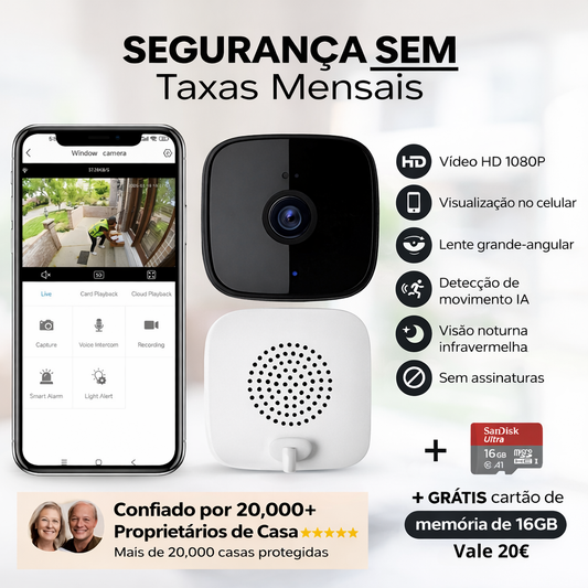 CymboldSafeView - A câmara de janela mais inteligente para a sua casa